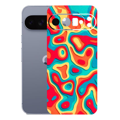 Google Pixel Phone Skins (All Models) - Abstract Swirl - 3D Embossed Finish (L-150) Google Pixel 10 Pro XL