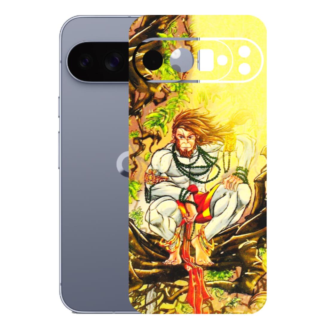 Google Pixel Phone Skins (All Models) - Lord Hanuman - 3D Embossed Finish (L-152) Google Pixel 10 Pro XL