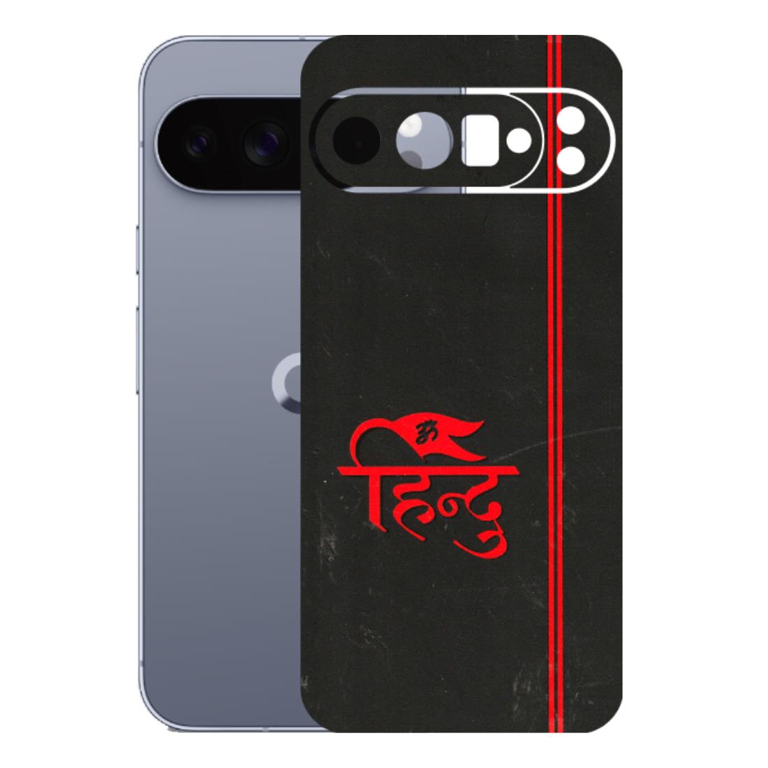 Google Pixel Phone Skins (All Models) - Hindu Black - 3D Embossed Finish (L-153) Google Pixel 10 Pro XL