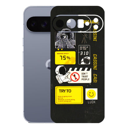 Google Pixel Phone Skins (All Models) - Black Cassini - 3D Embossed Finish (L-161) Google Pixel 10 Pro XL