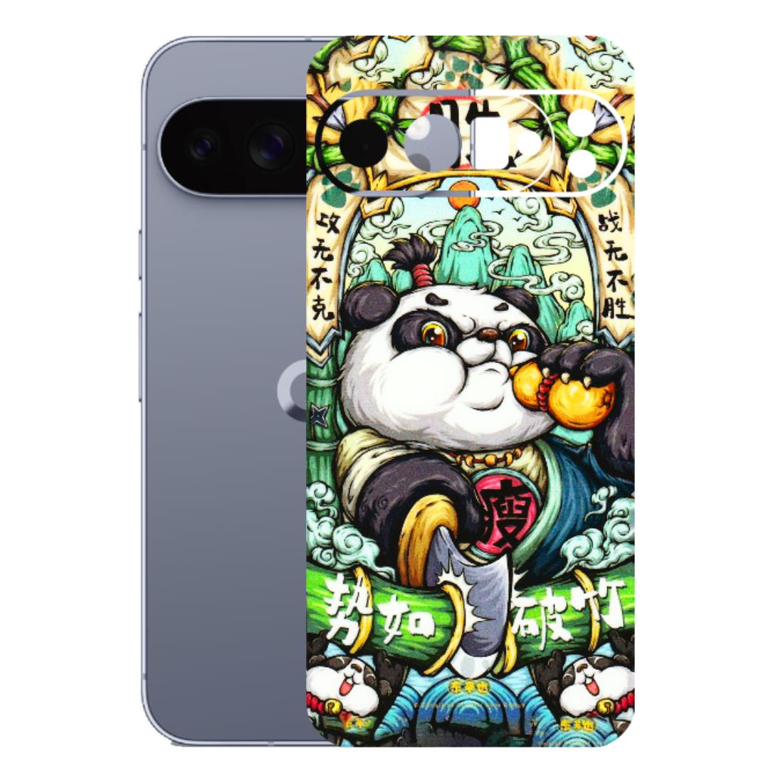 Google Pixel Phone Skins (All Models) - Royal Rich Panda - 3D Embossed Finish (L-170) Google Pixel 10 Pro XL