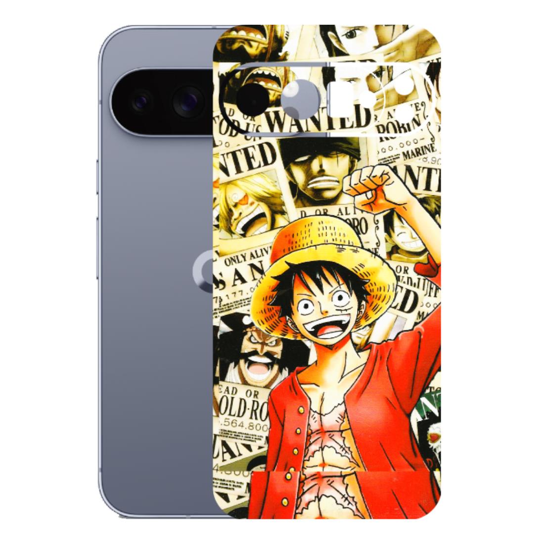 Google Pixel Phone Skins (All Models) - Luffy Anime - 3D Embossed Finish (L-177) Google Pixel 10 Pro XL