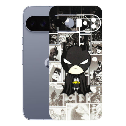 Google Pixel Phone Skins (All Models) - Toon Batman - 3D Embossed Finish (L-182) Google Pixel 10 Pro XL
