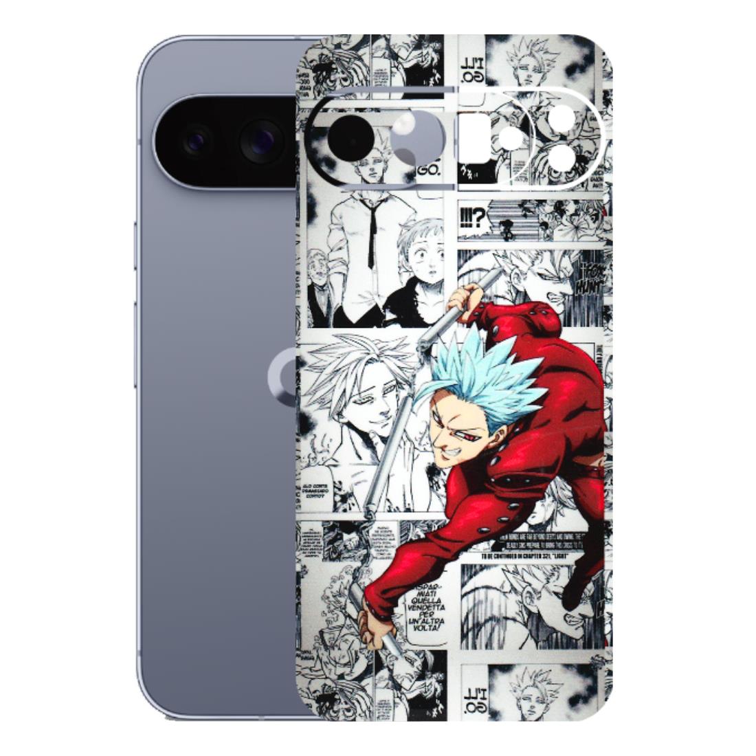 Google Pixel Phone Skins (All Models) - Anime Comic - 3D Embossed Finish (L-192) Google Pixel 10 Pro XL