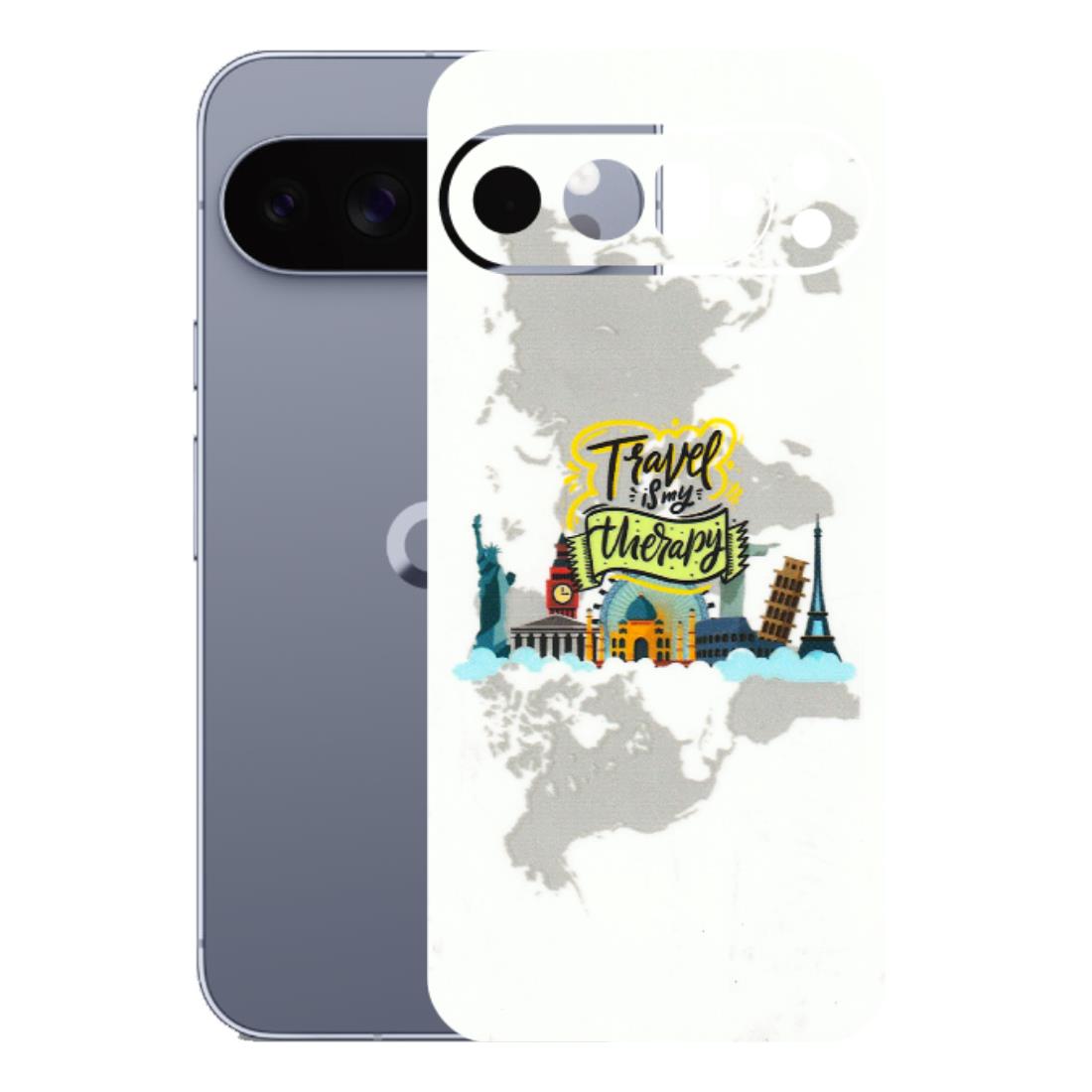 Google Pixel Phone Skins (All Models) - Travel Therapy - 3D Embossed Finish (L-199) Google Pixel 10 Pro XL
