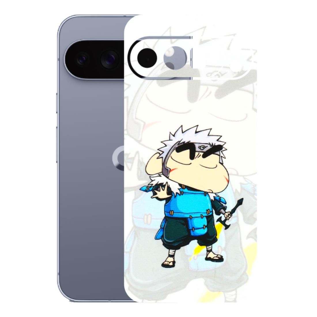Google Pixel Phone Skins (All Models) - Angry Young Shinchan - 3D Embossed Finish (L-226) Google Pixel 10 Pro XL