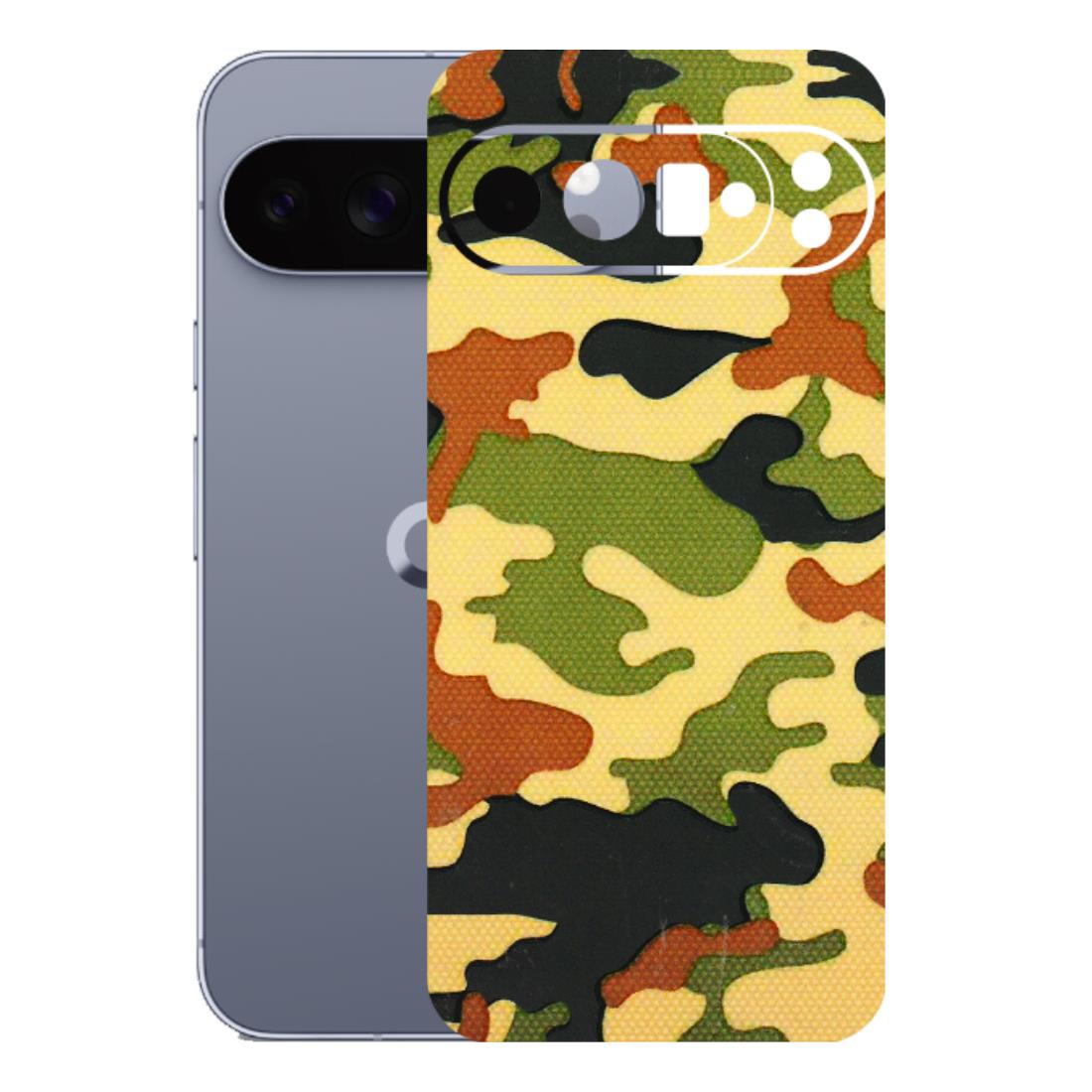 Google Pixel Phone Skins (All Models) - Indian Military - 3D Embossed Finish (L-234) Google Pixel 10 Pro XL