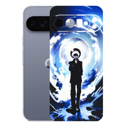 Google Pixel Phone Skins (All Models) - Satoru Gojo Dark Blue - 3D Embossed Finish (L-235) Google Pixel 10 Pro XL
