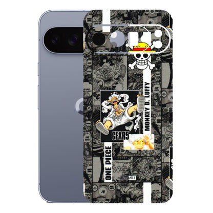 Google Pixel Phone Skins (All Models) - Cuffy Anime MonkeyCamic - 3D Embossed Finish (L-242) Google Pixel 10 Pro XL