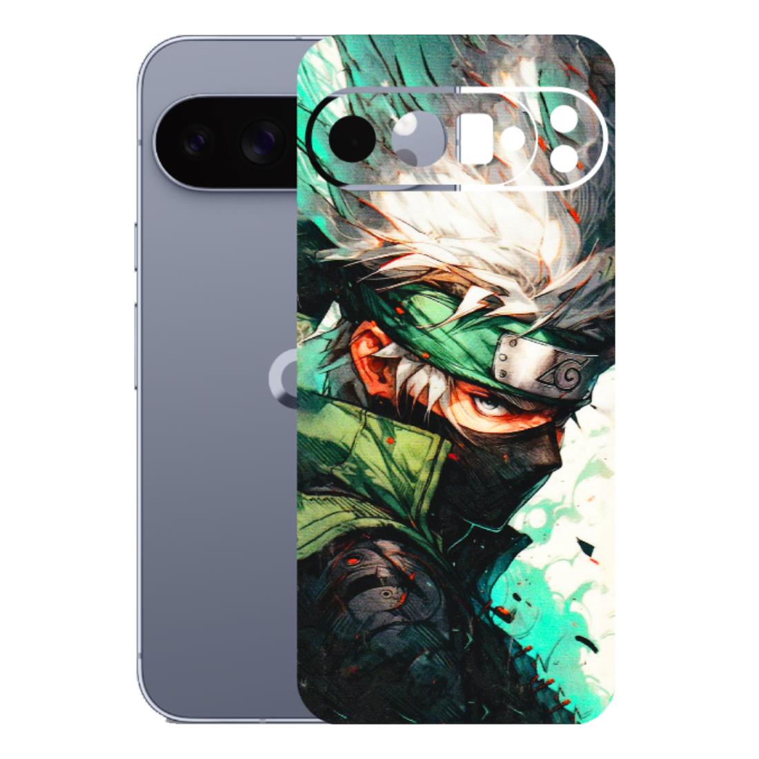 Google Pixel Phone Skins (All Models) - Kakashi Side Profile - 3D Embossed Finish (L-249) Google Pixel 10 Pro XL