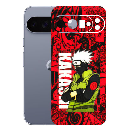 Google Pixel Phone Skins (All Models) - Kakashi Red Anime - 3D Embossed Finish (L-251) Google Pixel 10 Pro XL