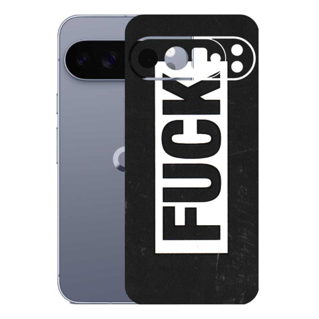 Google Pixel Phone Skins (All Models) - The F Word - 3D Embossed Finish (L-255) Google Pixel 10 Pro XL
