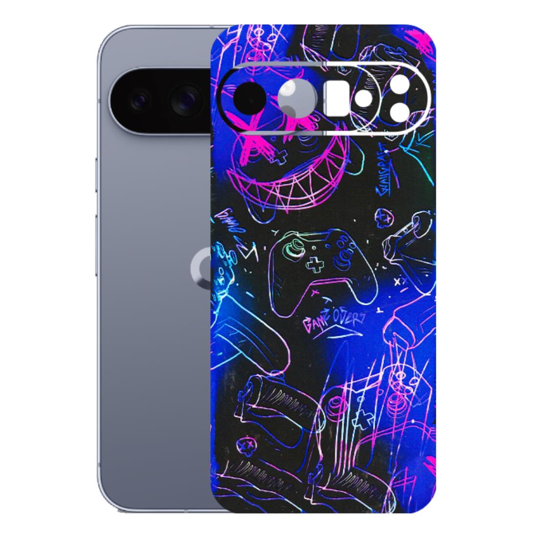 Google Pixel Phone Skins (All Models) - Gamers Paradise - 3D Embossed Finish (L-258) Google Pixel 10 Pro XL