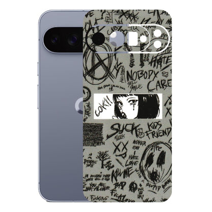 Google Pixel Phone Skins (All Models) - Never Have Love Anime - 3D Embossed Finish (L-260) Google Pixel 10 Pro XL