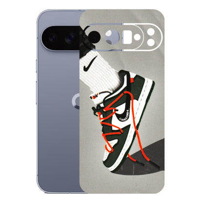 Google Pixel Phone Skins (All Models) - New Grey Sneaker - 3D Embossed Finish (L-261) Google Pixel 10 Pro XL
