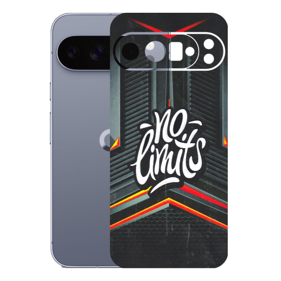 Google Pixel Phone Skins (All Models) - No Limits - 3D Embossed Finish (L-286) Google Pixel 10 Pro XL