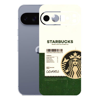 Google Pixel Phone Skins (All Models) - Starbucks Barcode - 3D Embossed Finish (L-308) Google Pixel 10 Pro XL
