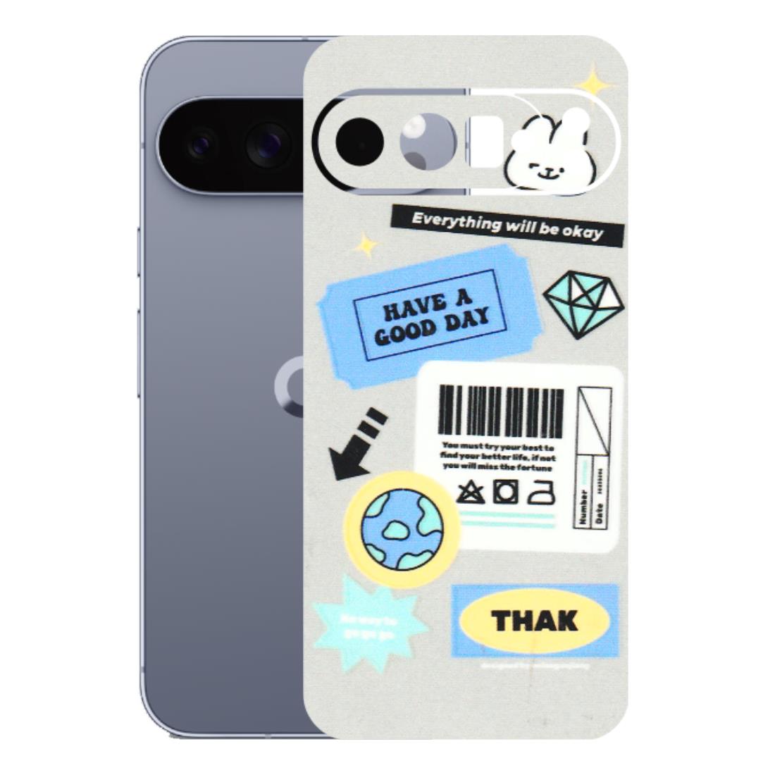Google Pixel Phone Skins (All Models) - Will Be Okay Design - 3D Embossed Finish (L-316) Google Pixel 10 Pro XL