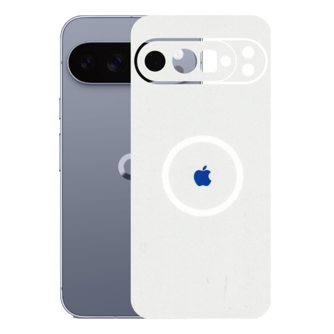 Google Pixel Phone Skins (All Models) - iPhone Magsafe Logo - 3D Embossed Finish (L-320) Google Pixel 10 Pro XL