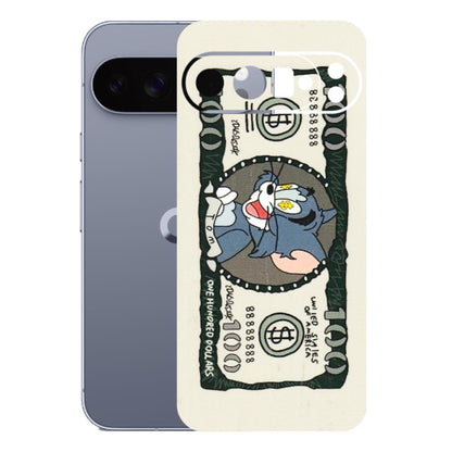Google Pixel Phone Skins (All Models) - Tom Hundred Dollar - 3D Embossed Finish (L-324) Google Pixel 10 Pro XL