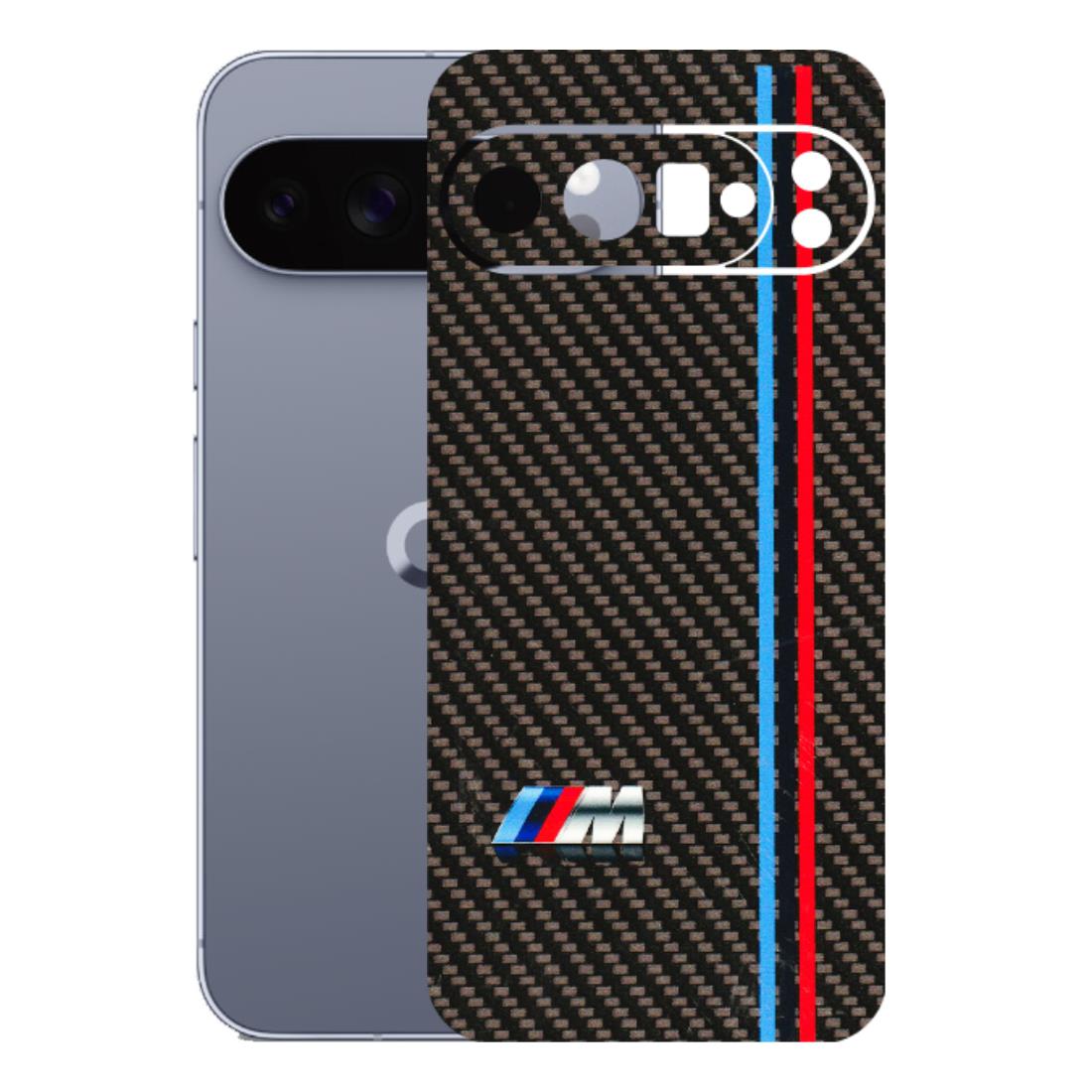 Google Pixel Phone Skins (All Models) - BM Carbon Fiber Feels - 3D Embossed Finish (L-38) Google Pixel 10 Pro XL