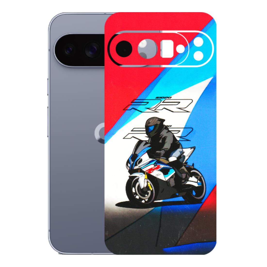 Google Pixel Phone Skins (All Models) - Bikers Love - 3D Embossed Finish (L-58) Google Pixel 10 Pro XL