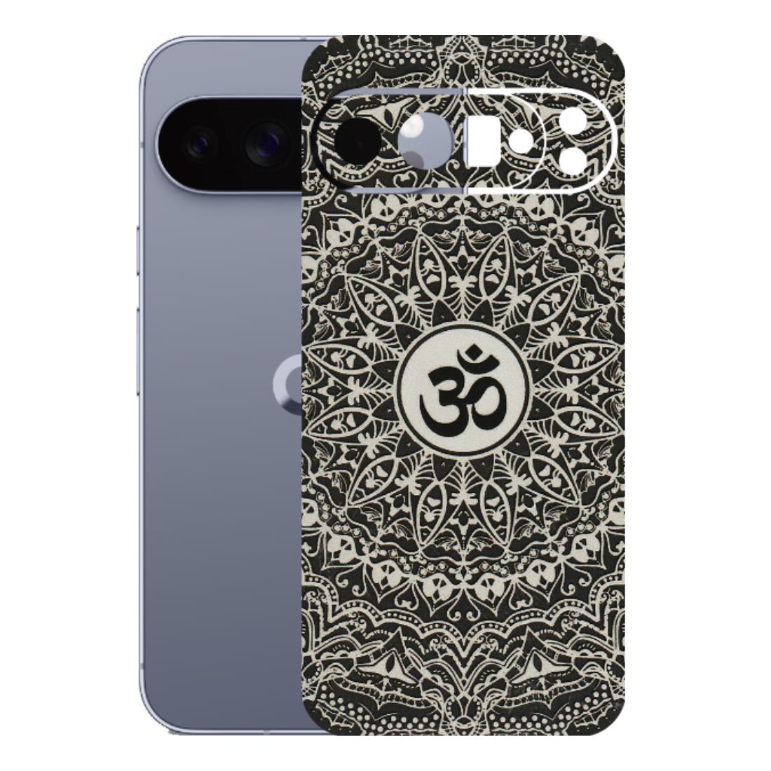Google Pixel Phone Skins (All Models) - Aum Elegant Mandala - 3D Embossed Finish (L-62) Google Pixel 10 Pro XL