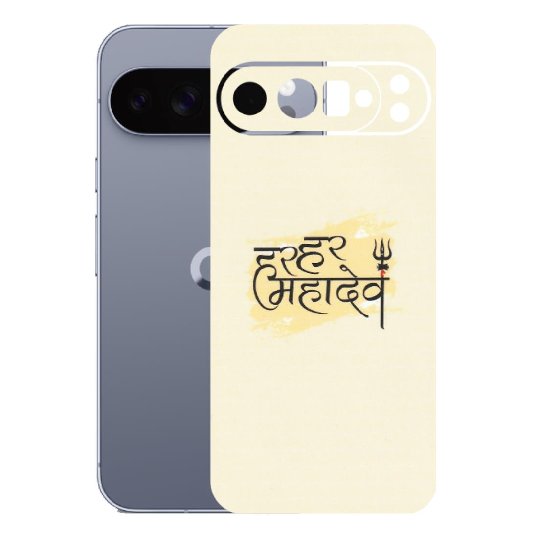 Google Pixel Phone Skins (All Models) - Har Har Mahadev - Matte Finish (M-10) Google Pixel 10 Pro XL