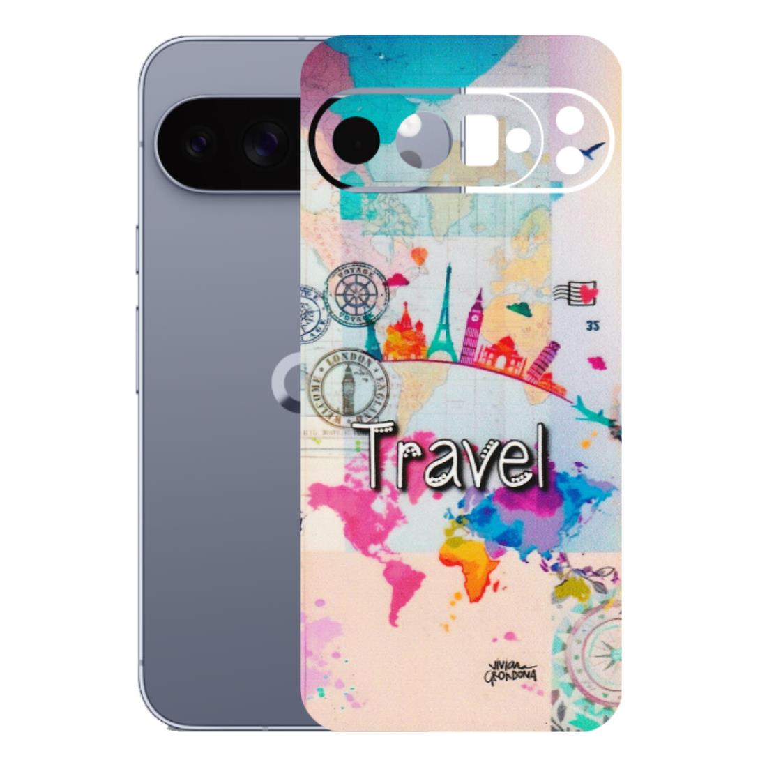 Google Pixel Phone Skins (All Models) - Travel The Wonders - Matte Finish (M-108) Google Pixel 10 Pro XL