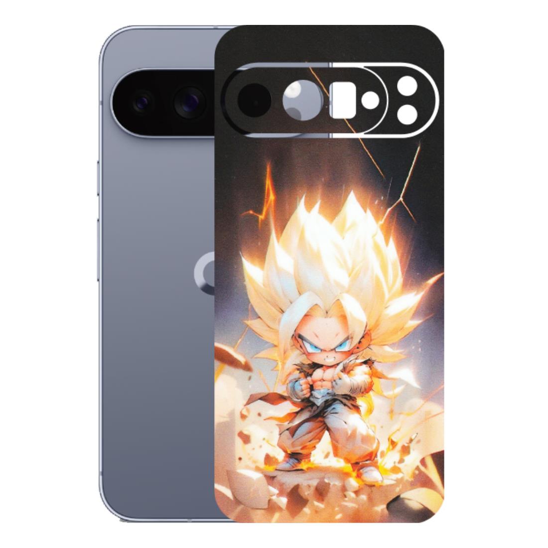 Google Pixel Phone Skins (All Models) - Goku Dragon Cute Anime - Matte Finish (M-131) Google Pixel 10 Pro XL