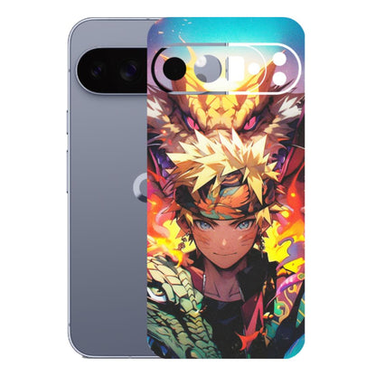 Google Pixel Phone Skins (All Models) - Angry Naruto Anime - Matte Finish (M-148) Google Pixel 10 Pro XL
