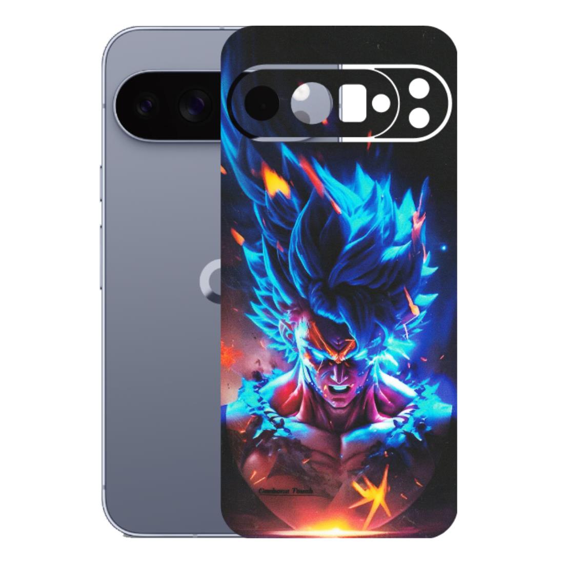 Google Pixel Phone Skins (All Models) - Angry Goku Dragon Ball Anime - Matte Finish (M-150) Google Pixel 10 Pro XL