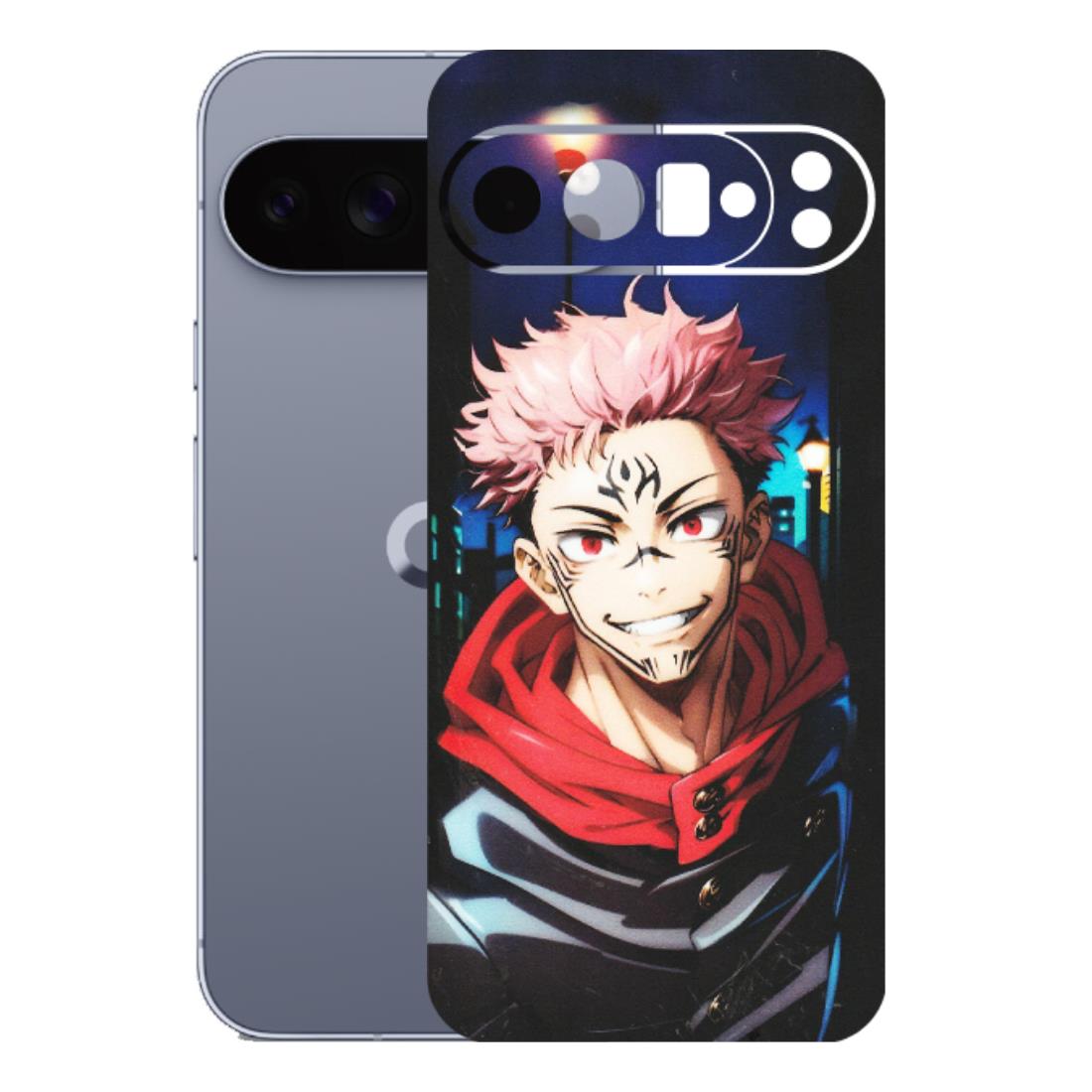 Google Pixel Phone Skins (All Models) - Yuji Itadori Funny Face Anime - Matte Finish (M-152) Google Pixel 10 Pro XL