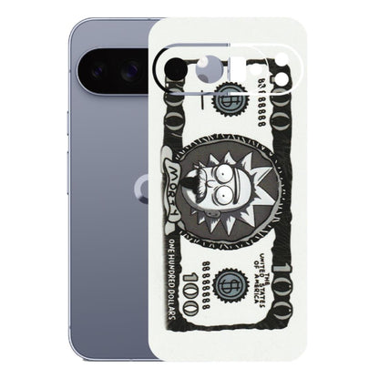 Google Pixel Phone Skins (All Models) - Rick And Morty Hundred Dollar Anime - Matte Finish (M-161) Google Pixel 10 Pro XL