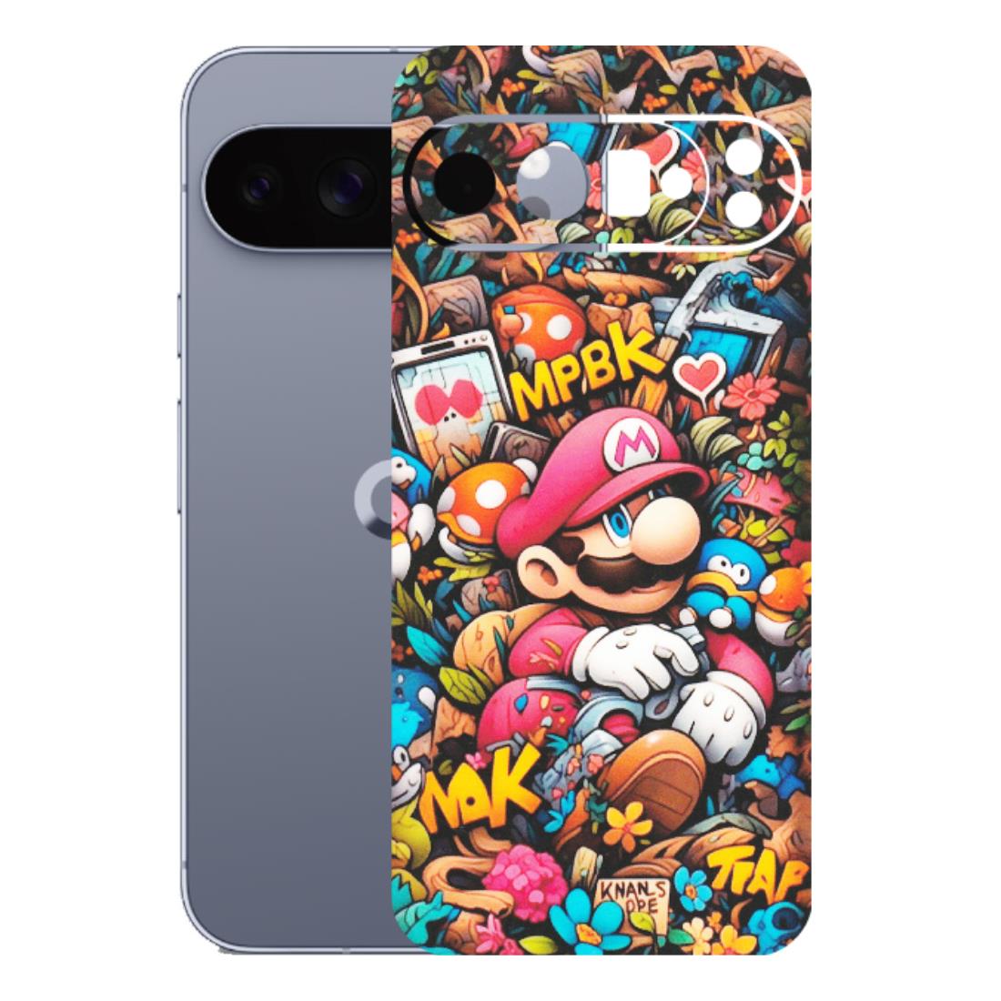 Google Pixel Phone Skins (All Models) - Super Mario Bros Artistic - Matte Finish (M-173) Google Pixel 10 Pro XL