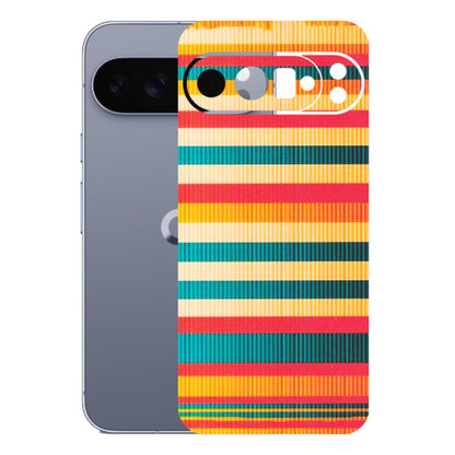 Google Pixel Phone Skins (All Models) - Colourful Stripes Soothing Effect - Matte Finish (M-86) Google Pixel 10 Pro XL