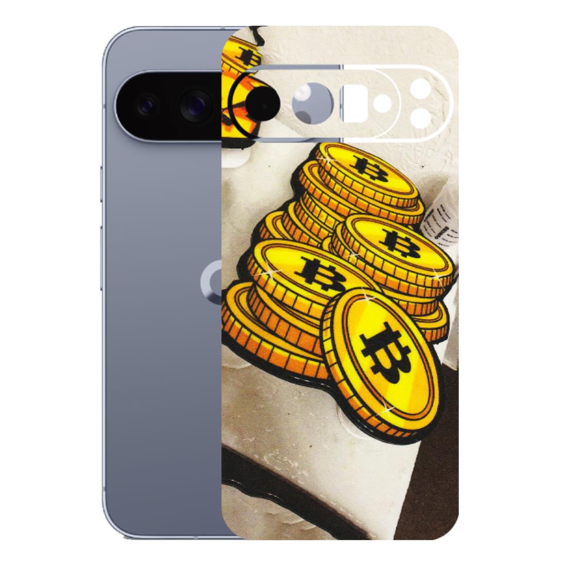 Google Pixel Phone Skins (All Models) - Billionaire Bitcoin Collection - Matte Finish (M-92) Google Pixel 10 Pro XL