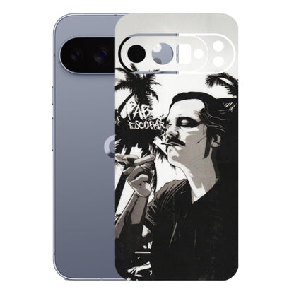 Google Pixel Phone Skins (All Models) - Pab Escobar - Transparent Finish (T-05) Google Pixel 10 Pro XL