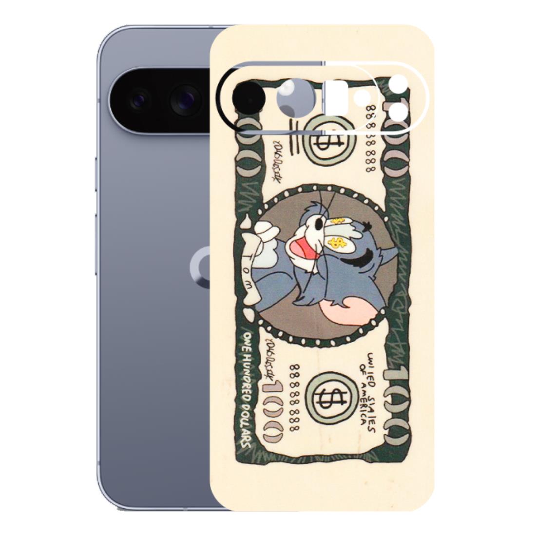 Google Pixel Phone Skins (All Models) - One Hundred Dollar Tom - Transparent Finish (T-16) Google Pixel 10 Pro XL