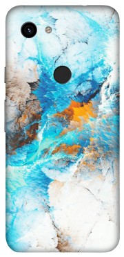 Google Pixel Phone Skins (All Models) - Blue Waves Abstract - Matte Finish (M-19) Google Pixel 3A