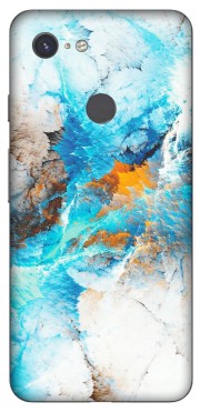 Google Pixel Phone Skins (All Models) - Blue Waves Abstract - Matte Finish (M-19) Google Pixel 3