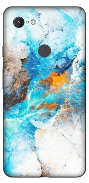 Google Pixel Phone Skins (All Models) - Blue Waves Abstract - Matte Finish (M-19) Google Pixel 3 XL