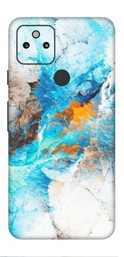 Google Pixel Phone Skins (All Models) - Blue Waves Abstract - Matte Finish (M-19) Google Pixel 5A