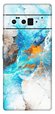 Google Pixel Phone Skins (All Models) - Blue Waves Abstract - Matte Finish (M-19) Google Pixel 6 PRO