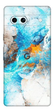 Google Pixel Phone Skins (All Models) - Blue Waves Abstract - Matte Finish (M-19) Google Pixel 7A 5G