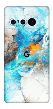 Google Pixel Phone Skins (All Models) - Blue Waves Abstract - Matte Finish (M-19) Google Pixel 7 PRO 5G