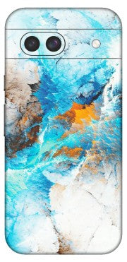 Google Pixel Phone Skins (All Models) - Blue Waves Abstract - Matte Finish (M-19) Google Pixel 8A 5G