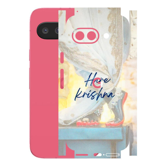 Google Pixel Phone Skins (All Models) - Hare Krishna - 3D Embossed Finish (L-03) Google Pixel 9A
