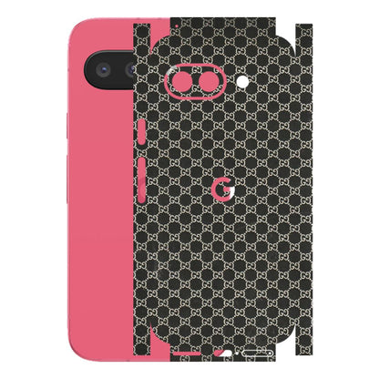 Google Pixel Phone Skins (All Models) - Black G Print - 3D Embossed Finish (L-109) Google Pixel 9A