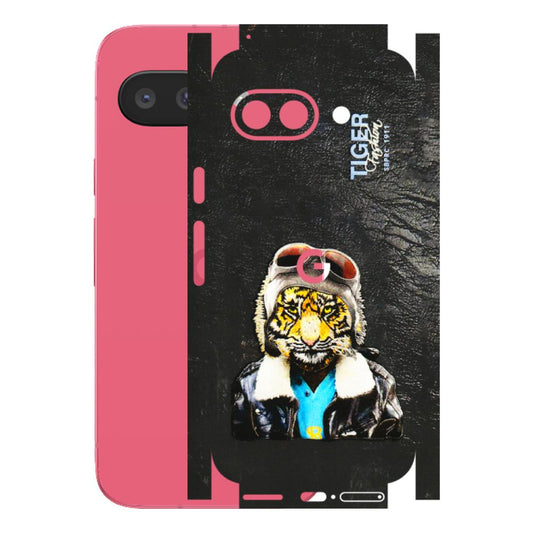 Google Pixel Phone Skins (All Models) - Rider Tiger - 3D Embossed Finish (L-113) Google Pixel 9A